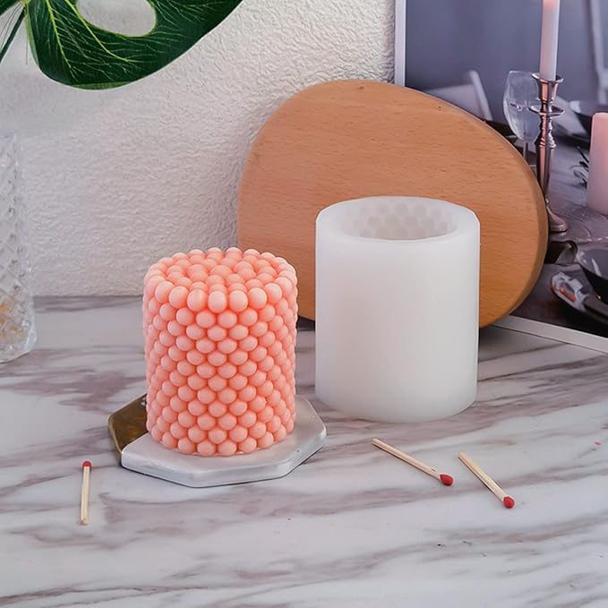 Bubble Pillar Silicone Candle Mold Silicone Soap Mold Resin Epoxy Fondant Chocolate Cake Mould Plaster Ornaments
