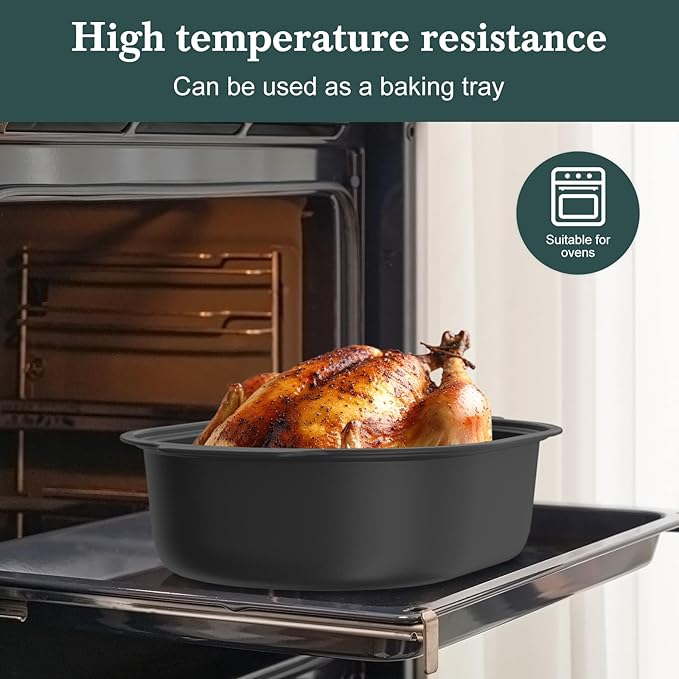 MAGNIFIQUE 6 Quart Multi-Cooker, with 8-in-1 Casserole Programmable Slow Cooker, Dutch Oven, Pasta, Nonstick, Oven Safe Pot to 500°F Olive