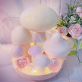 6 Pack Mushroom Soap & Candle Mold - Silicone 3D Molds for Candy & Home Decor - Resin Casting & Making Molds