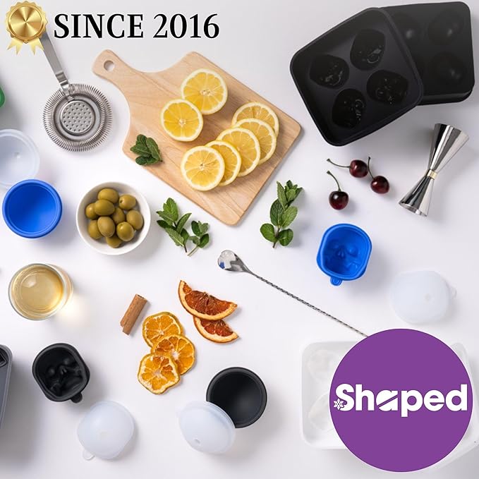 SHAPED 3D Ancient Alien Ice Mold Trays, Flexible Silicone Alien Figure Makers for Ice Cubes, Soaps, Chocolates, DIY Figures, Cookies, Resin Models