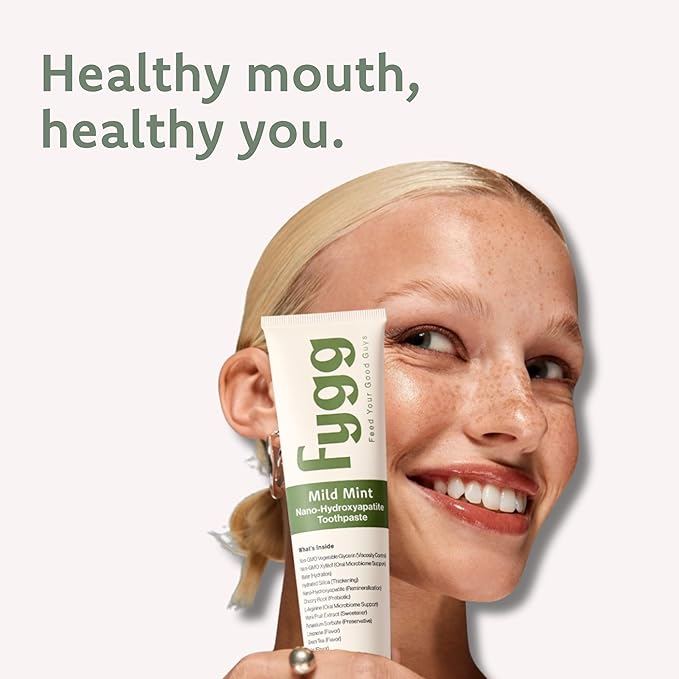Nano Hydroxyapatite Toothpaste for Kids and Adult (Mild Mint - Travel)
