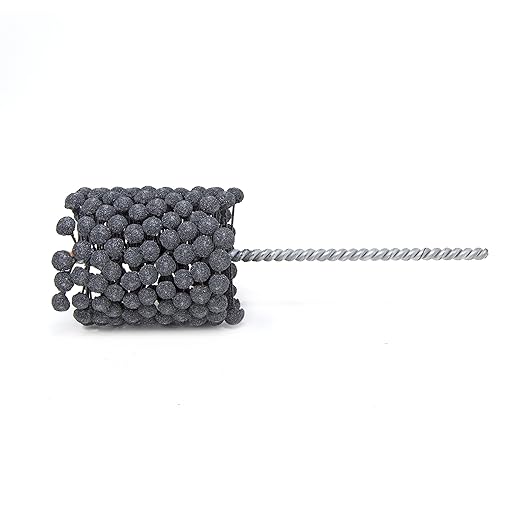 Brush Research BC23880 FLEX-HONE®, 2-3/8" (60.3mm) Diameter, 80 Grit, Silicon Carbide, for Mild Steel, Stainless Steel, Cast Iron and Softer Ferrous Materials