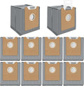 10 Pack G40 Dust Bags Replacement for Eufy G35+, G40+, G40 Hybrid+ Auto-Empty Station Robot Vacuum Dust Bags Kit, Large Capacity Disposable Replacement Bag