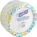 Genuine Joe Printed Paper Plates, 10" (Pack of 125)