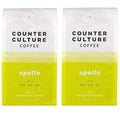 Counter Culture Coffee - Fresh Roasted Certified Organic Whole Bean Coffee (Kosher) (Apollo Double Pack)