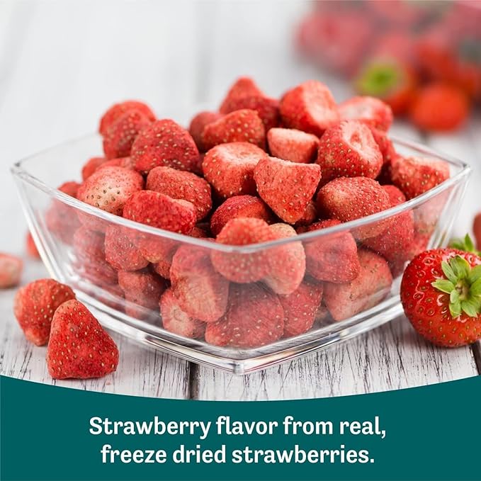 Judee's Gluten Free Complete Strawberry Meringue Powder Mix - Just Add Water - Bake Meringue Cookies & Royal Icing - Cookie Decorating & Frosting Mix - 11.4 Oz
