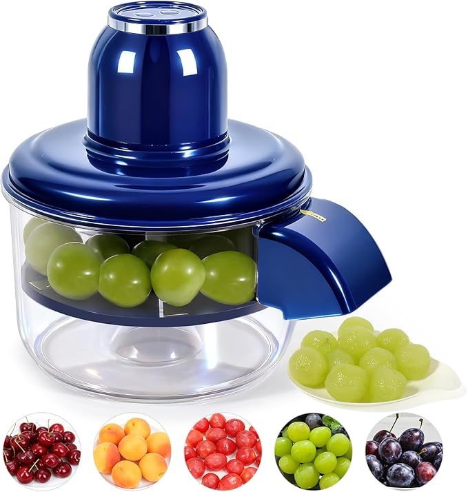 Electric Grape Peeler Machine, One-Button Automatic Fruit Garlic Peeler Machine, Food-grade Material Suitable For Making Baby Puree And Desserts, USB Rechargeable, Easy To Clean