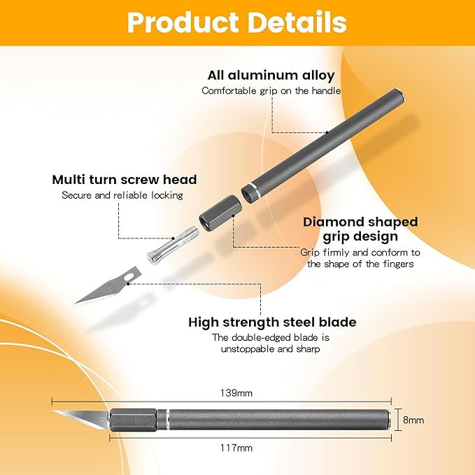 Upgraded Bread Lame with 10 Blades - Professional sourdough Scoring Tool for bread scoring tool, Safety Cover & Ergonomic Handle - Premium Bread Scoring Knife for Artisan Bread Making