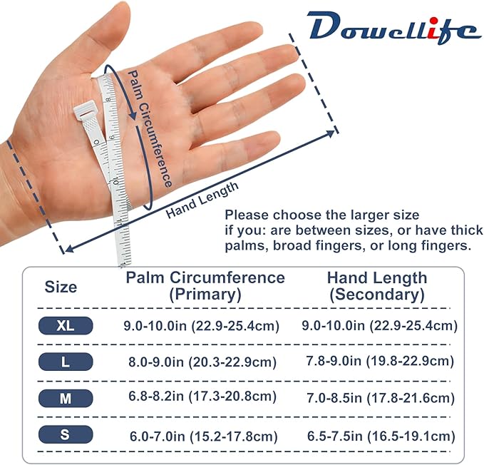 Dowellife Cut Resistant Gloves Food Grade Level 5 Protection, Safety Kitchen Cuts Gloves for Oyster Shucking, Fish Fillet Processing, Mandolin Slicing, Meat Cutting and Wood Carving. (Small-2 Pairs)