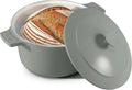 Gotham Steel 5 Qt Dutch Oven Pot with Lid, Nonstick Ceramic Dutch Oven Stock Pot Perfect Bread Baking, Stovetop Oven & Dishwasher Safe, Sage Green