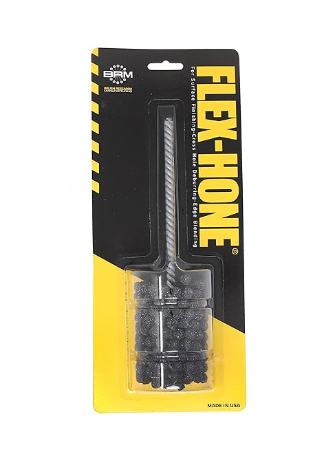 Brush Research BC13440 FLEX-HONE®, 1-3/4" (44.5mm) Diameter, 40 Grit, Silicon Carbide, for Mild Steel, Stainless Steel, Cast Iron and Softer Ferrous Materials