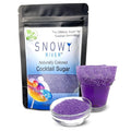 Snowy River Purple, Cocktail & Margarita Sugar Rimmer - Vibrant Naturally Colored Sugar for Cocktail Rimming, Baking & Decorating, Medium Crystal - 4oz
