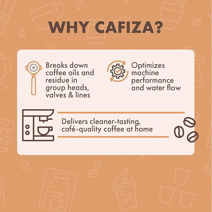 Urnex Cafiza Professional Espresso Machine Cleaning Powder 566 Grams - 3 Pack