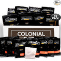 Colonial In-Room Decaf Ground Coffee Filter Packs for Hotel Rooms, Decaffeinated Dark Roast, 0.50 Ounce (Pack of 50), Use with 4-Cup Drip Coffee Machine