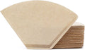 Segarty Coffee Filters Cone, 200 Count #2 Natural Brown Unbleached Paper, Disposable Pour Over Coffee Filter, 02 Size Coffee Filter for Single Serve Brewing Dripping