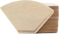 Segarty Cone Coffee Filters, 400 Count Natural Brown Paper #2 Coffee Disposable Cone Filters for Better Tasting Brewing Pour Over Dripper