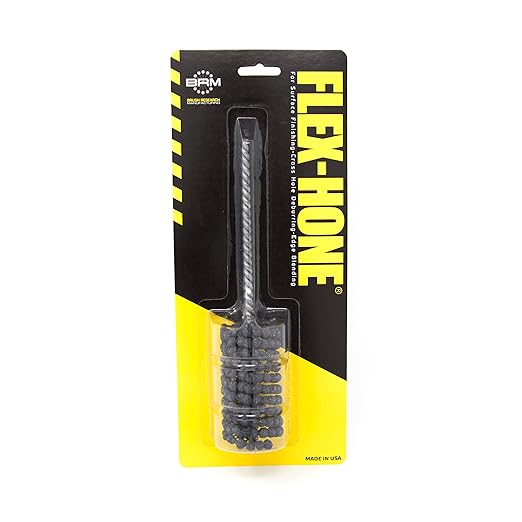 Brush Research BC11860 FLEX-HONE®, 1-1/8" (28.6mm) Diameter, 60 Grit, Silicon Carbide, for Mild Steel, Stainless Steel, Cast Iron and Softer Ferrous Materials