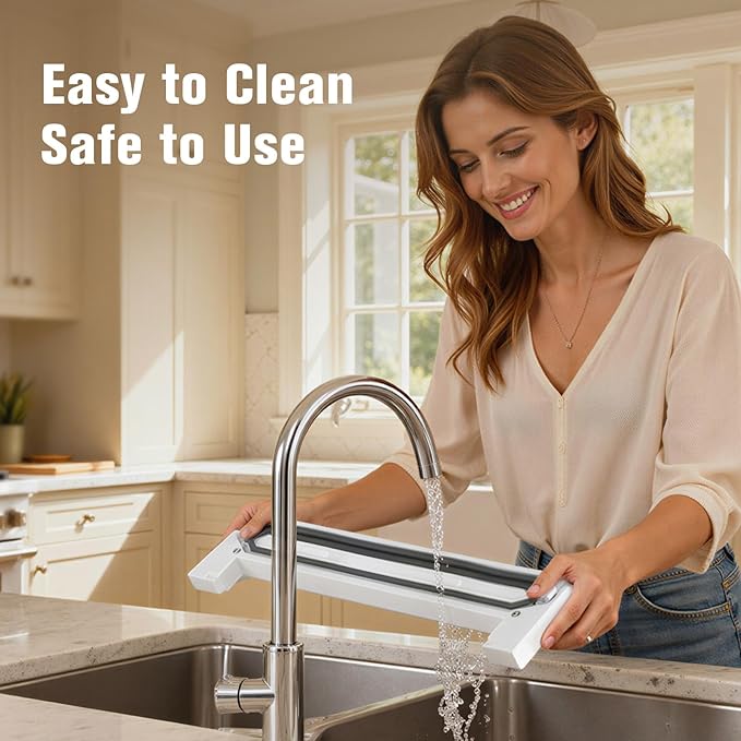Vacuum Sealer Machine for Food, 65KPa Strong Suction Food Vacuum Sealer with Cutter, Dry & Moist Modes, Compact Food Saver Vacuum Sealer with 20 BPA-Free Bags, Easy to Use & Clean