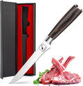 imarku Boning Knife, German High Carbon Stainless Steel Professional Grade Boning Fillet Knife, 6-Inch Deboning Knife, Pakkawood Handle for Meat and Poultry, Gifts for Men and Women