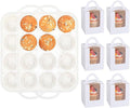 Silicone Muffin Pans for Baking with Metal Reinforced Frame 2 Pack with 24 Pack Individual Cupcake Containers, Nonstick Silicone Cupcake Pan for Baking Homemade Muffins, Dishwasher Safe BPA Free