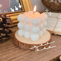 DIY 3D Candle Mold Handmade Aromatherapy Soy Wax Candle Silicone Mold Plaster Candles Mould UV Epoxy Resin Soap Molds (1 Big Cavity)