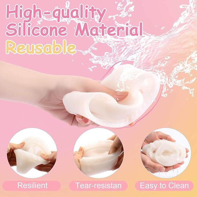 Heart Rose Jar Resin Mold with Lid ，Epoxy Resin Storage Box Casting Molds ，DIY Jewelry Container Silicone Mould (Castle Cake)