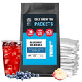 Tiesta Tea - Blueberry Wild Child Cold Brew, Loose Leaf, Blueberry Hibiscus Herbal Tea, Non-Caffeinated Iced Blend, Cold Brew Packets, Makes 64oz Pitcher Per Bag (Pack of 10)