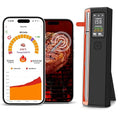 Wireless Bluetooth Smart Meat Thermometer with WiFi - High Accuracy ±0.5°F, Smart Base, 1 Probe with 6 Sensors, NIST Certified Accuracy, Long-Range for BBQ, Grill, Oven, Smoker, Rotisserie