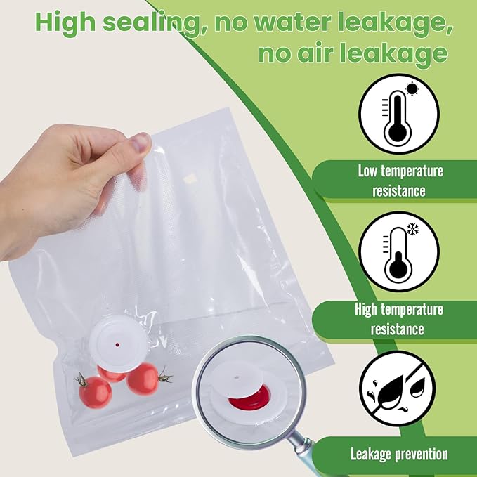 Reusable Vacuum Seal Bags for Food,Food Vacuum Sealer Bags XLarge Size 30 Packs