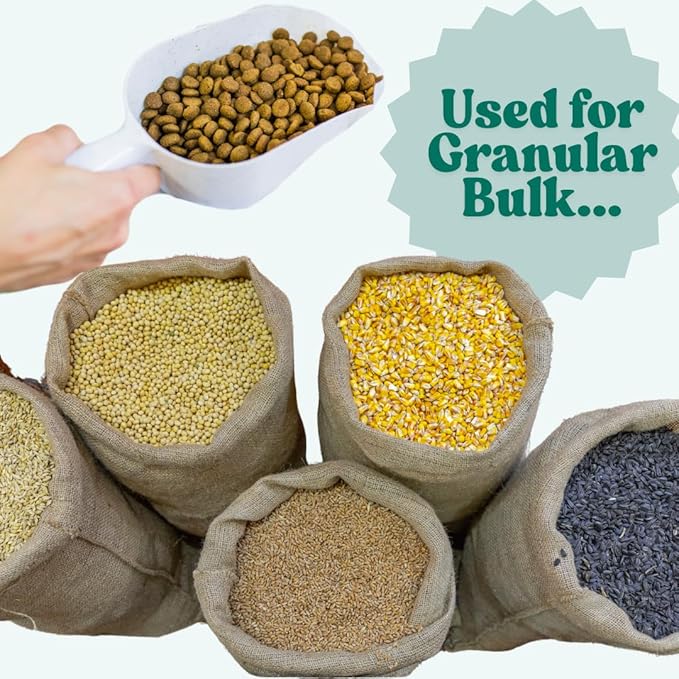 82 mL (82 CC | 2.77 Oz.) Long Handle Scoop for Measuring Coffee, Pet Food, Grains, Protein, Spices and Other Dry Goods (Pack of 100)