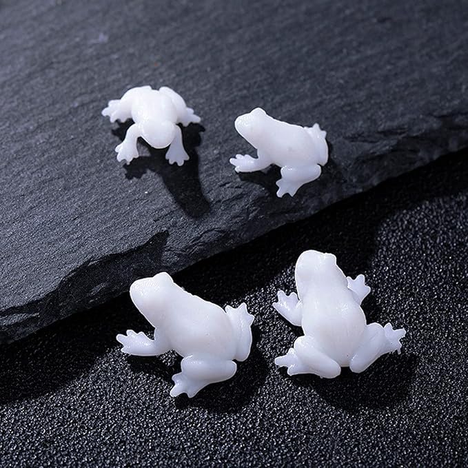 Woohome 7 PCS 3D Resin Mould Filler Casting Moulds, Mini Frog Snails Horse Epoxy Moulds for Jewelry Making, Art Crafts DIY Supplies