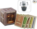 Tribo Coffee Single-Serve Portable Pour Over Drip Coffee - Variety - 10 Servings (Light, Medium & Med-Dark Roasts)