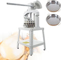 Commercial Dough Divider Manual 18PCS Dough Divider 2.12oz-11.29oz Heavy Duty Dough Cutter Machine with 60-320g Dough Weight Range for Baking, 18PCS