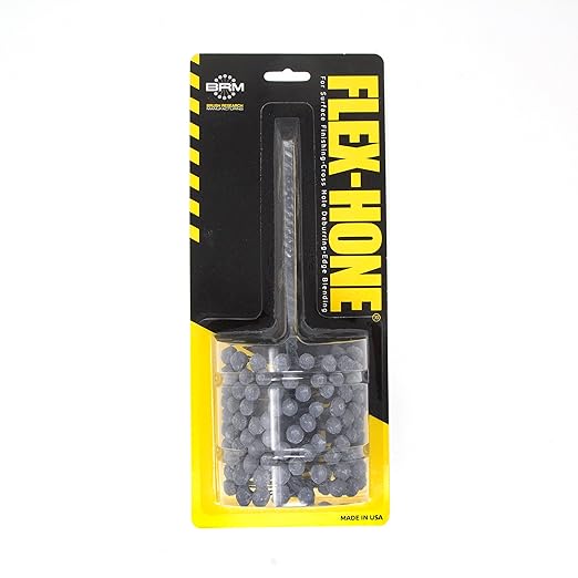 Brush Research BC234400 FLEX-HONE®, 2-3/4" (69.9mm) Diameter, 400 Grit, Silicon Carbide, for Mild Steel, Stainless Steel, Cast Iron and Softer Ferrous Materials