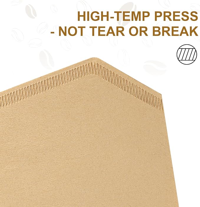 Coffee Filters 4 Cone Paper for Ninja Coffee Maker, 100pcs Unbleached #4 Filter for Ninja Programmable Brewer Machine