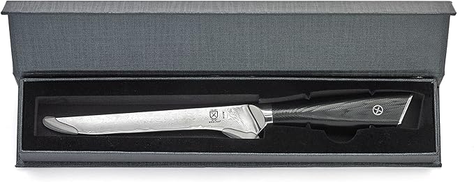 Mercer Culinary M13787 Premium Grade Super Steel, 6-Inch Boning Knife, G10 Handle