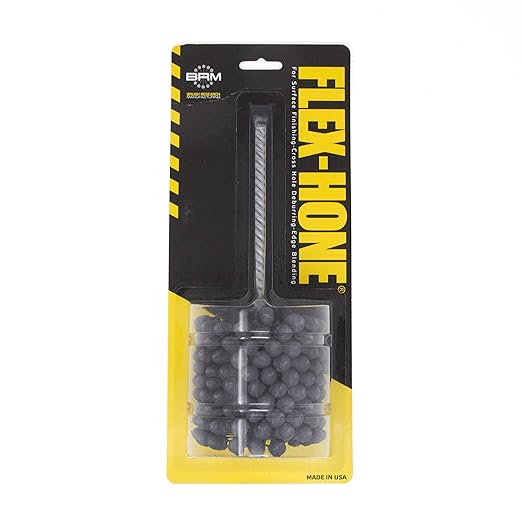 Brush Research BC23424 FLEX-HONE, 2-3/4" (69.9mm) Diameter, 240 Grit, Silicon Carbide, For Mild Steel, Stainless Steel, Cast Iron and Softer Ferrous Materials
