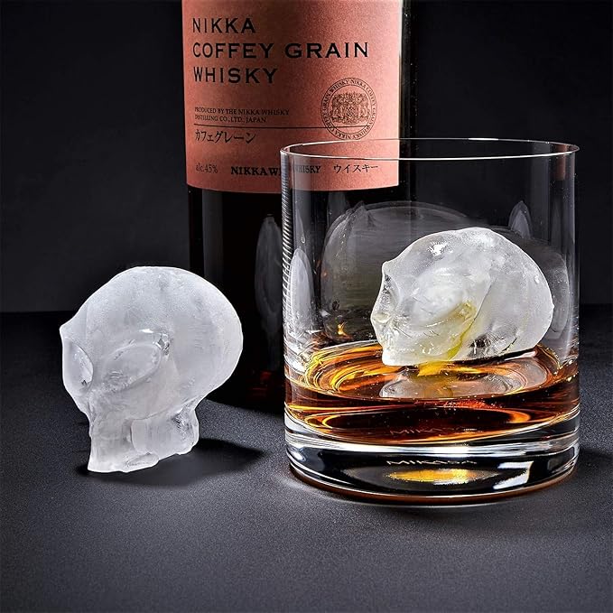 SHAPED 2-PACK 3D Ancient Alien Ice Mold Trays, Flexible Silicone Alien Figure Makers for Ice Cubes, Soaps, Chocolates, DIY Figures, Cookies, Resin Models
