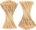 Bamboo Skewers 8 Inch, 200 PCS Cocktail Skewers, Wooden Skewers for Appetizers，BBQ，Fruit Kabobs，Sandwich，Drink.