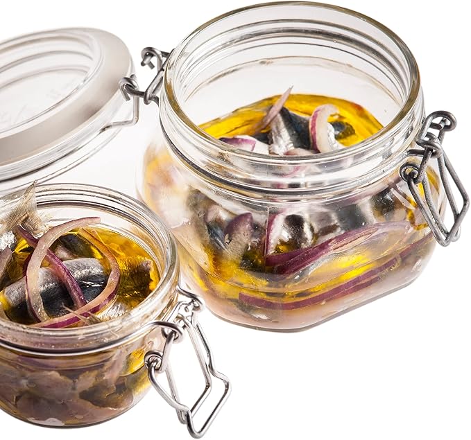 Bormioli Rocco .5L Glass Canning Jar, 1 EA (Pack of 3)