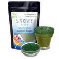 Snowy River Holly Green, Cocktail & Margarita Sugar Rimmer - Vibrant Color Glass Rimming Sugar with Medium Crystal Texture - 4oz