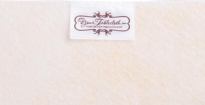 Yourtablecloth Heavy Duty Vinyl Round Fitted Tablecloth (Table Cover) with Flannel Backing Vibrant Colors Elasticized Tablecloth Great for Indoor and Outdoor Dining and Playing Cards 36” Royal Blue