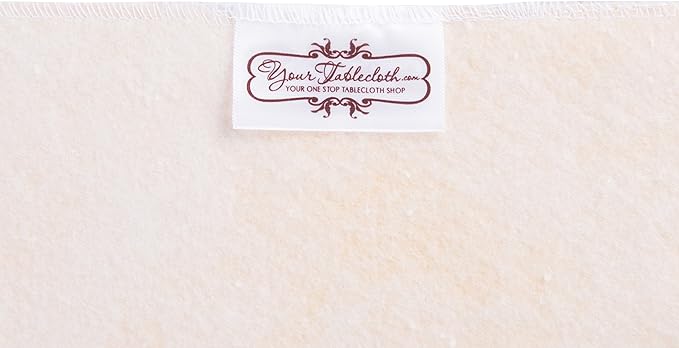 Yourtablecloth Heavy Duty Vinyl Rectangle or Square Tablecloth – 6 Gauge Heavy Duty Tablecloth – Flannel Backed – Wipeable Tablecloth with Vivid Colors & Many Sizes 52 x 70 Camel Print