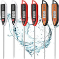 Digital Thermometer Food Meat Candy Water Immediate Read Thermometer for Kitchen Cooking(6 Pcs)