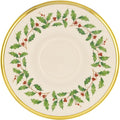 Lenox 146504040 Holiday Tea Saucer, Christmas Theme