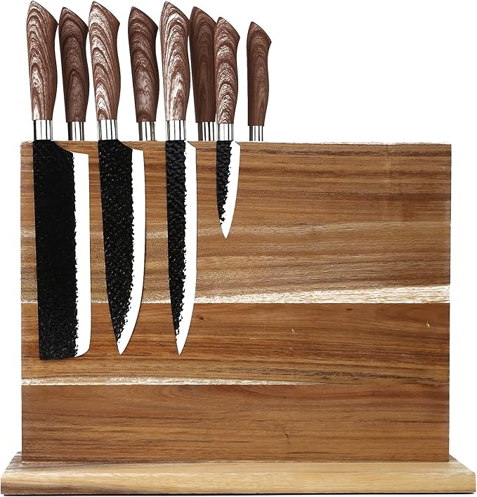 Knife Broad With Strong Magnets,16X12 Inches Magnetic Knife Block without Knives,Display Stand and Storage Rack