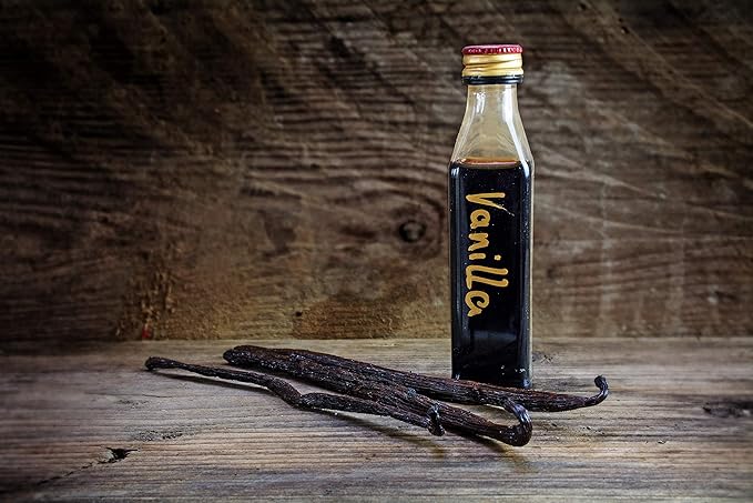 10 Vanilla Beans - Whole Extract Grade B Pods for Baking, Homemade Extract, Brewing, Coffee, Cooking - Tahitian