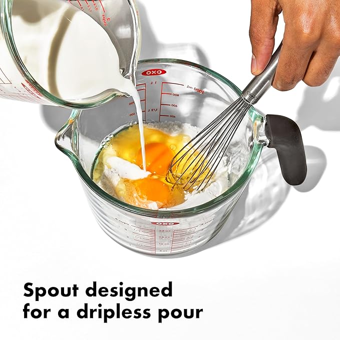 OXO Good Grips 2 Cup Glass Measuring Cup with Lid