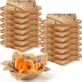 3000 Pcs 12 x 12 Inch Deli Wax Paper Sheets Grease Resistant Tray Basket Liners Newsprint Paper Water and Grease Proof Sandwich Wrapping Square Hot Dog Wrappers for Food Baking (Brown)