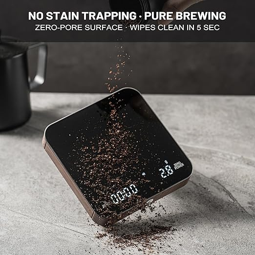 KitchenTour Coffee Scale with Timer (K122-W)